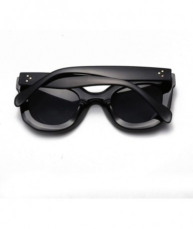 Oval Sunglasses for Women Men Oversized Sunglasses Oval Goggles Retro Glasses Eyewear Sunglasses - A - C318ONQY678 $8.48