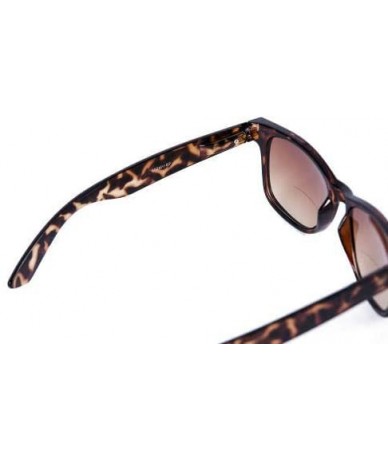 Wayfarer 3 Pair of Bifocal Reading Sunglasses for Men and Women - Outdoor Sun Reading Glasses (Black/Tortoise - 1.0) - CH11WQ...