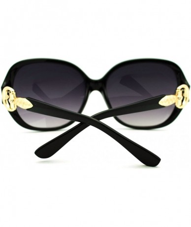 Square Womens Fashion Sunglasses Oversized Soft Square Designer Frame - Black - C111LTTGP2Z $20.24