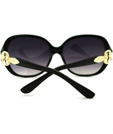 Square Womens Fashion Sunglasses Oversized Soft Square Designer Frame - Black - C111LTTGP2Z $8.52