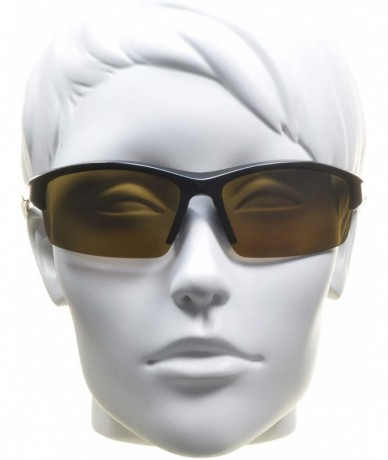 Sport Polarized Bifocal Reading Sunglasses TAC Polarized Lenses for Men and Women. Smoke or Brown - C817Z53DNI8 $24.38