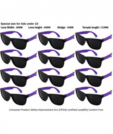 Sport I Wear Sunglasses Favors certified Lead Content - Kid-purple - CE18EE5O4I4 $9.05