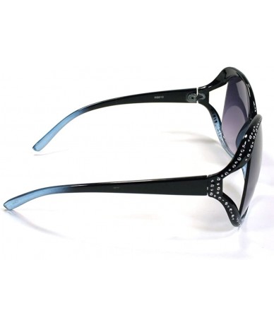 Butterfly Womens Butterfly Sunglasses 8610 - Blue - CK11ESLH5RF $10.95