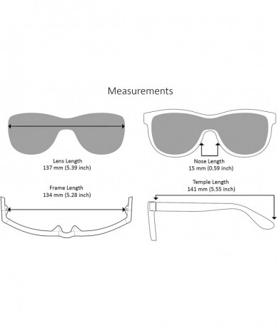 Semi-rimless Rectangular Sunglasses Mono Lens Women Semi Rimless Sunglass for Men EC55705 - Silver Frame/Blue Lens - CN18M0ZH...