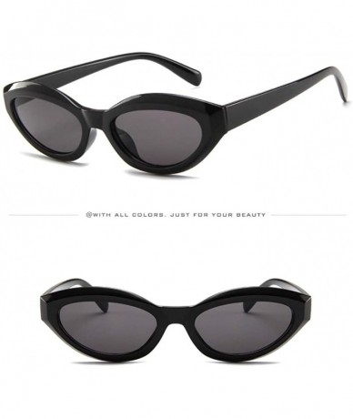 Square Sunglasses For Women Polarized UV Protection - REYO Fashion Unisex Vintage Oval Frame Sunglasses Glasses Eyewear - CP1...