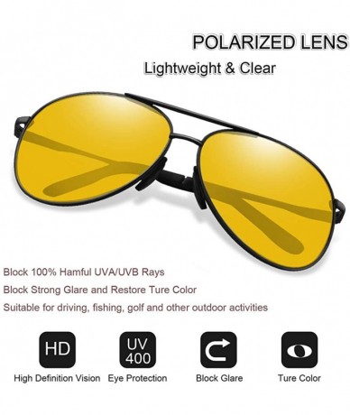 Polarized Aviator Sunglasses for Men and Women-UV400 Protection ...