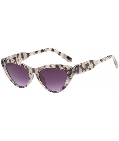 Square Women Man Sunglasses-Fashion Vintage Irregular Shape Sunglasses Eyewear Retro Unisex Sunglasses (F) - F - CU18QZ92HMS ...