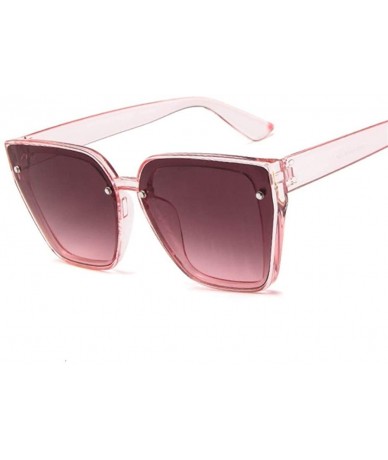Square Vintage Black Cat Eye Sunglasses Women Square Sun Glasses Female Thick Frame Retro Shades UV400 - C3198XIH8MO $12.39