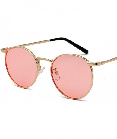 Rimless Fashion Men Women Luxury Vintage Mirrors Sun Glasses Retro Classic Metal Lenses Round Polarized Sunglasses - 6 - CU19...