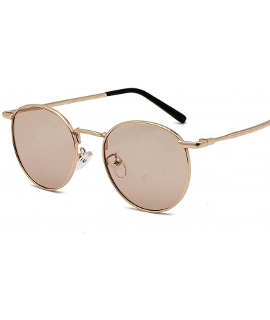 Rimless Fashion Men Women Luxury Vintage Mirrors Sun Glasses Retro Classic Metal Lenses Round Polarized Sunglasses - 6 - CU19...