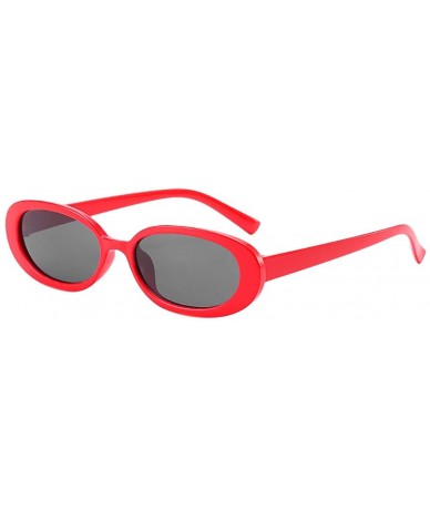 Goggle Sunglasses Irregular Lightweight Oversized sunglasses - B - CO18R9LIU5N $18.50