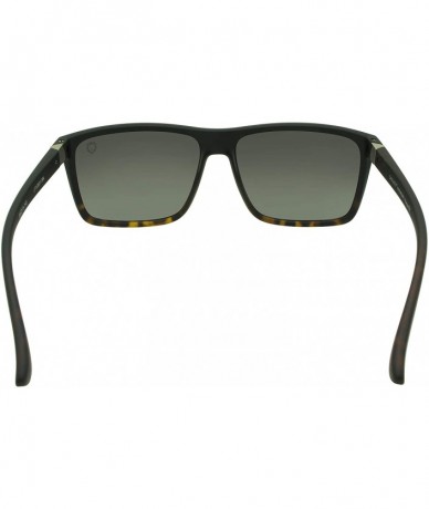 Rectangular Polarized Sunglasses for Women Men - LP10601 - Brown Tortoiseshell / Grey Gradient Lens - CQ18HLOXWWA $44.09