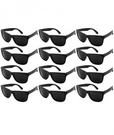 Sport 12 Pack 80's Style Neon Party Sunglasses Adult/Kid Size with CPSIA certified-Lead(Pb) Content Free - CX12NA10FSG $8.41