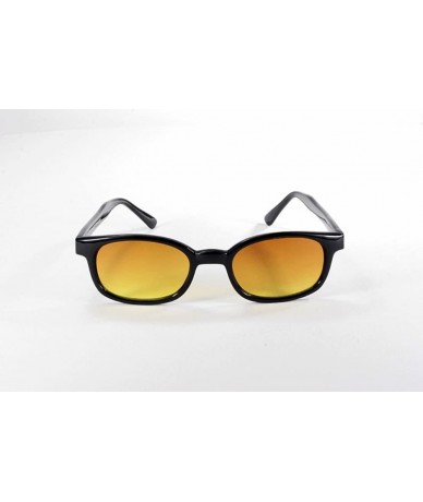 Goggle Unisex-Adult Biker sunglasses (Blue/Amber - One Size) - CX11W4RZRB1 $26.40
