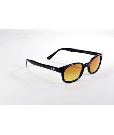 Goggle Unisex-Adult Biker sunglasses (Blue/Amber - One Size) - CX11W4RZRB1 $16.19