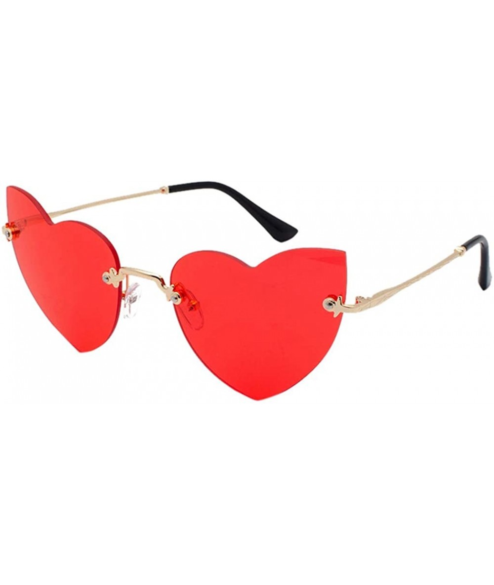Round Sunglasses Polarized Protection Mirrored - Red - C719024WM2R $7.98