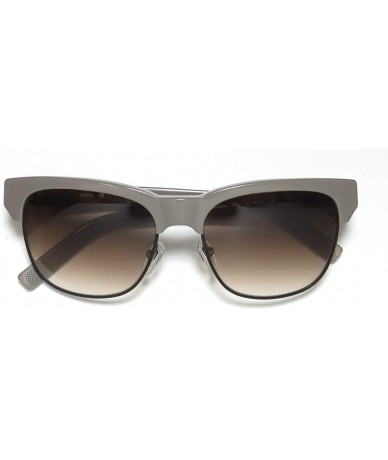 Rectangular Snyder Womens/Ladies Designer Full-rim Shape Gradient Lenses Sunglasses/Shades - Gray - CU199TZGR5C $50.79