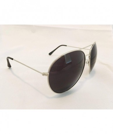 Oversized Super Oversized Big XL Wide Frame Extra Large Aviator Sunglasses Mirror Lens 150mm - C81874E6ICS $12.59