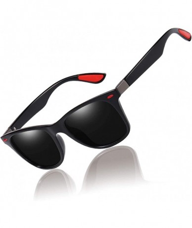 Wayfarer Night Vision Glasses For Driving - HD Anti Glare Clearsight Sun Glasses Men Women Ray Frame Rainy Safe Nighttime - C...