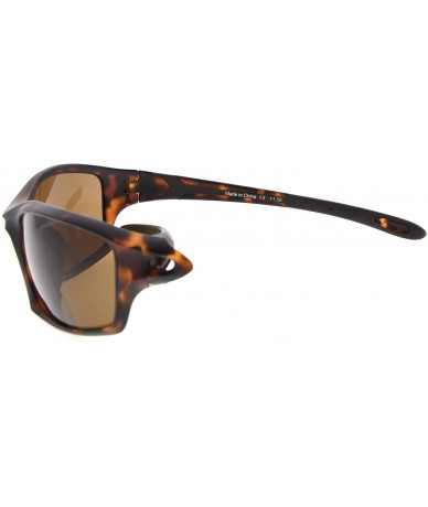 Sport TR90 Bifocal Unbreakable Frame For Sports Running Fishing Golf Cycling Sunglasses - Matte Tortoise - C018QWIU7SX $11.60