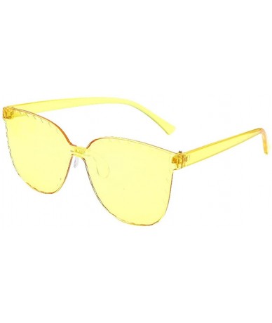 Rimless Unisex Frameless Polarized Sunglasses SFE Fashion UV Protection Lightweight Driving Fishing Sports Sunglasses - A - C...