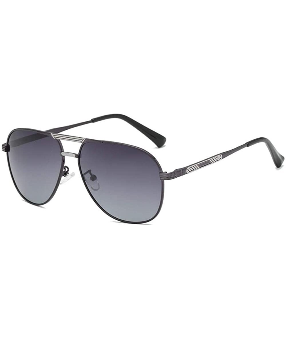 Square Men'S Polarized Night Vision Sunglasses Large Frame Retro Square Sunglasses Classic Men'S Driver Mirror - C418X9UWUYR ...