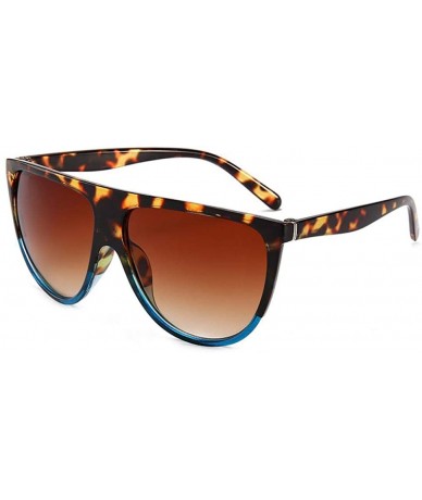 Aviator 2019 New Large Box Luxury Brand Design Sunglasses Ms. Men's Universal C6 - C1 - C118YZWY3QD $7.15