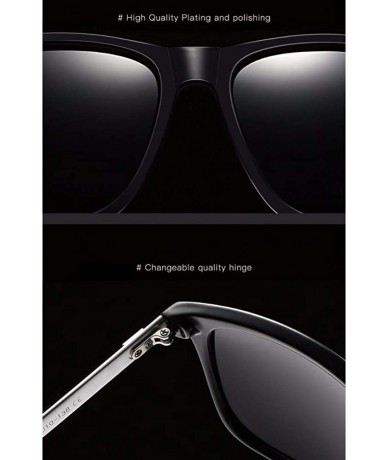 Aviator Aluminum Magnesium Sunglasses Polarizing Sunglasses Men's Riding Eyeglasses Brilliant Sunglasses Women - C - CE18Q06W...
