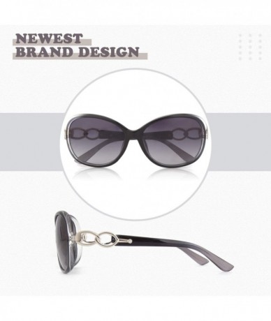 Goggle Polarized Sunglasses for Women Sun Glasses Fashion Oversized Shades S85 - CG18NE3YD95 $11.00