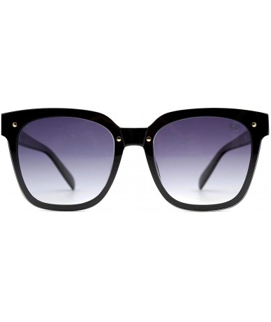 Butterfly p541 Butterfly Style Polarized - for Womens 100% UV PROTECTION - Black-blackdegrade - CG192TEY8YX $45.80