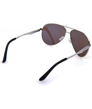 Aviator Women Designer Sunglasses UV Protection Glasses Classical Polarized glasses - Nylon Mirrored Lens - Blue - CR18UCGDOK...