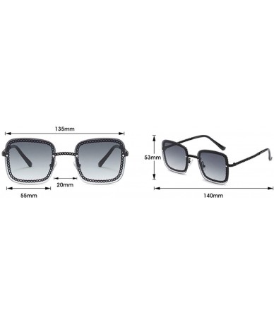 Rimless Rimless Sunglasses Fragrant Fashion - F - CY199MU54XW $29.00