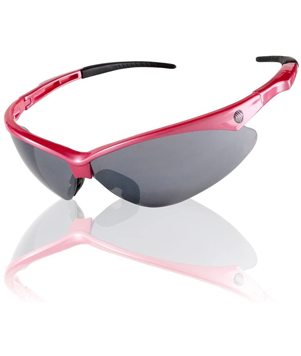 Wrap Classic Wrap Sunglasses with UV Protection - Pink - C011FJQD829 $18.64