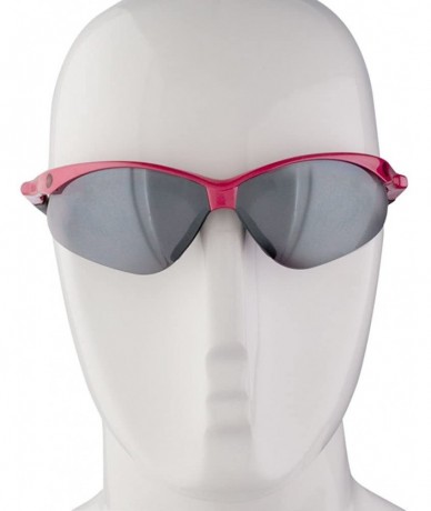 Wrap Classic Wrap Sunglasses with UV Protection - Pink - C011FJQD829 $18.64