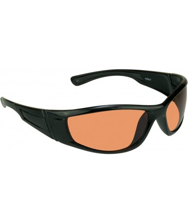 Sport Polarized Sunglasse Blue Blocking High Definition HD Anti Glare Lens Sport Men - Jette Black - C911C0LBACZ $19.68