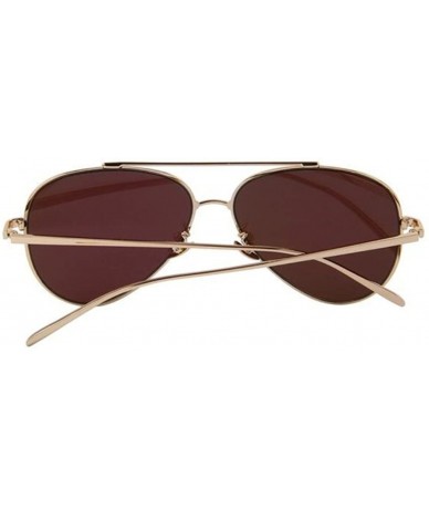 Goggle Women UV400 Sunglass Men Ultralight Flat Coating Mirror Lens Sunglasses - Green - CU17YZT4A2O $12.10