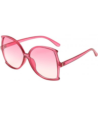 Oversized Oversize Sunglasses Women Man Big Frame Irregular Shape Sunglasses Eyewear - C - CX190HY0E96 $8.26