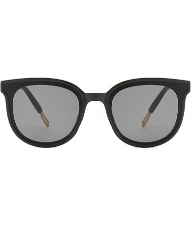 Sport Vintage Sunglasses for Men or Women PC AC UV 400 Protection - Black Gray - CV18SARUGTG $13.88