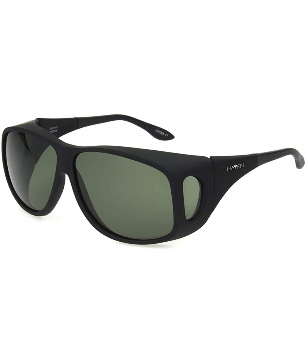 Aviator unisex-adult Haven-banyan Aviator Fits Over Sunglasses - Black - C911KE0W4GL $19.34
