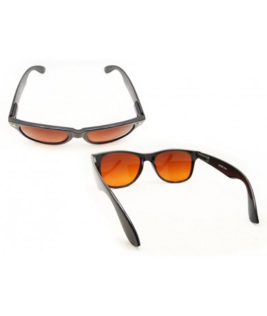 Wayfarer Blue Blocker Sunglasses Eliminate Blue Light Reduce Eye Strain - CJ11V7QAQPL $13.42