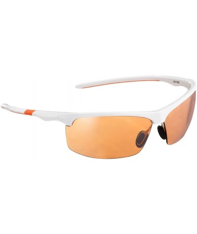 Sport Sport Glasses shiny white orange - CS1198ZW1MF $14.10