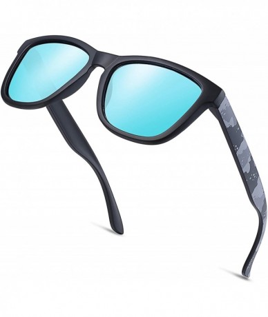 Square Square Polarized Sunglasses for Men Women - Designer lightweight Retro Mens Womens Sunglasses UV protection - C118S948...