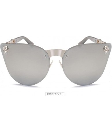 Oversized Men Women's Sunglasses-Vintage Frame Shades Acetate Frame UV Eyewear Sunglasses - D - CM18E5IMHSZ $11.48