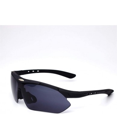 Rectangular Men Women Sport Hiking Driving Sunglasses Outdoor Sport Eyewear Sun Glasses - 9844 C1 - CL194O3LU2A $20.47