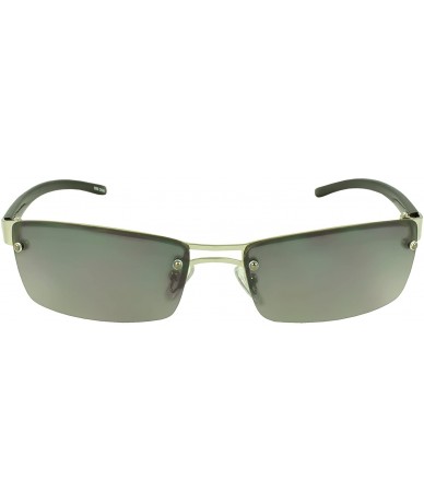 Rimless TU9305 Rimless Fashion Sunglasses - Black - CF11DN2BYG3 $12.54