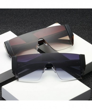 Oval Square Sunglasses Women Vintage Street Avant-Small Frame Sun Glasses Men Outdoor Personality Eyeglasses - CQ199C723RM $3...