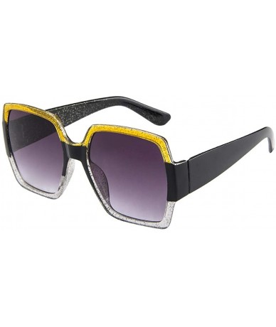 Rimless Unisex Square Sunglasses Retro Sunglasses Fashion Sunglass Polarized Sunglasses for Men Women Sun glasses - E - CT190...
