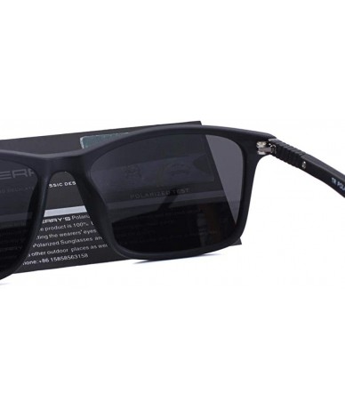 Aviator DESIGN Men Polarized Sunglasses For Driving Outdoor Sports C04 Brown - C04 Brown - CK18YKSSUSX $9.88