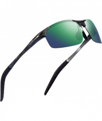 Sport Polarized Sports Sunglasses for Men - Driving Cycling Fishing Sunglasses Men Women Lightweight UV400 Protection - CU180...