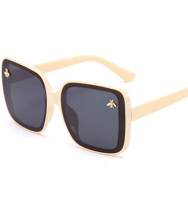Oversized Oversized Sunglasses Gradient Glasses Sunglasseselegant - Black - CH197CI4ULE $25.47